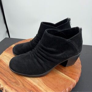 b.o.c. Settle black suede slouch bootie sz 9.5